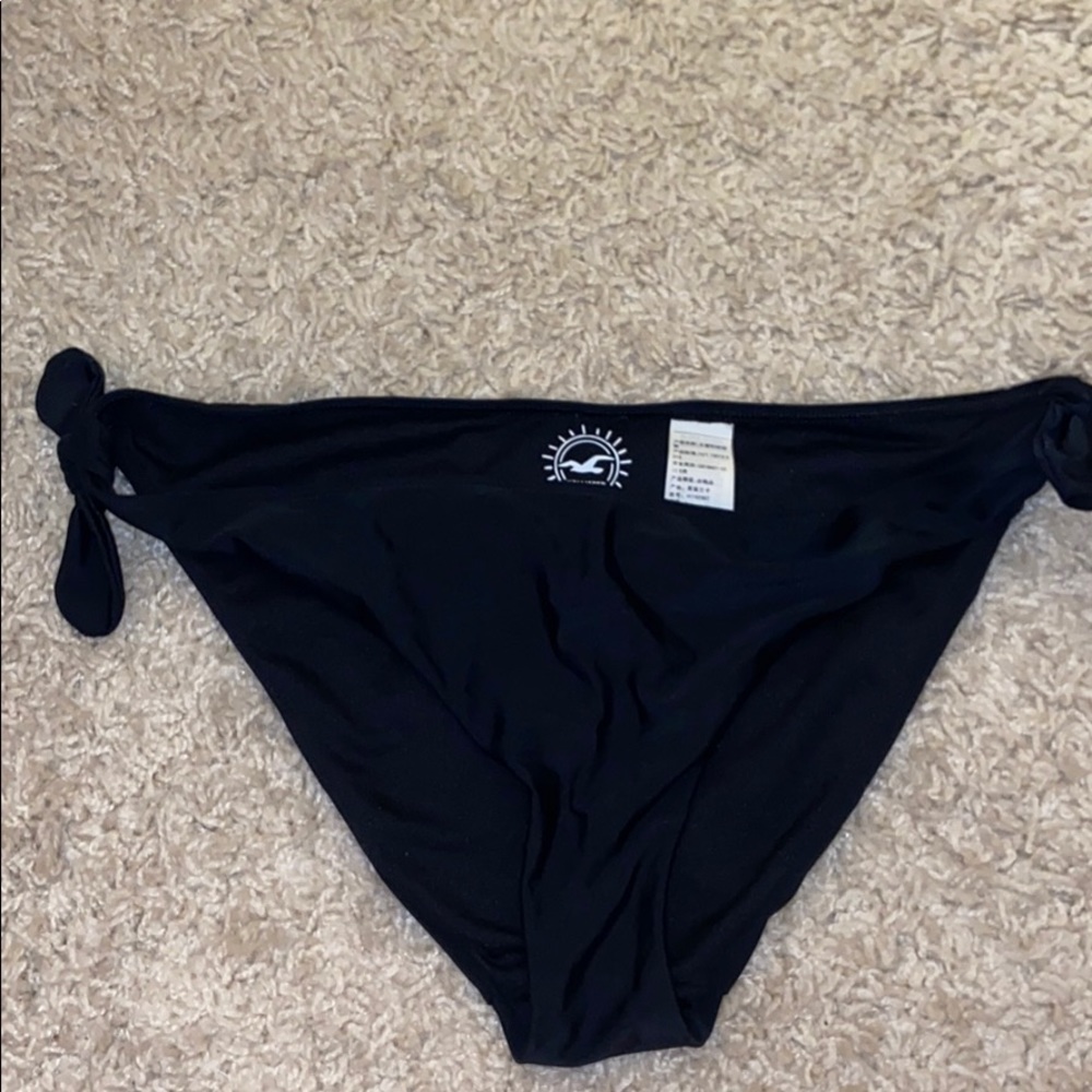 Black hollister bikini bottoms